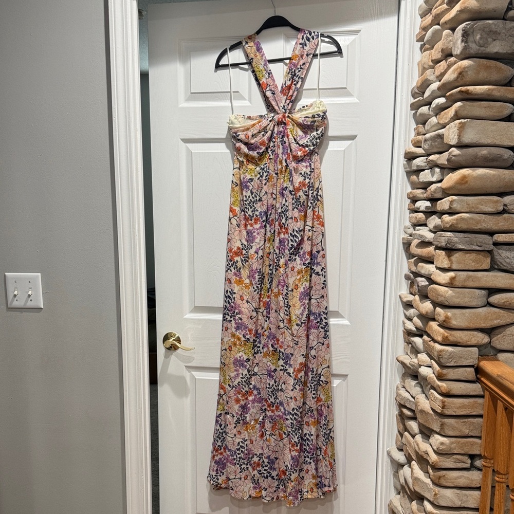 Fate Multicolor Floral Maxi Dress